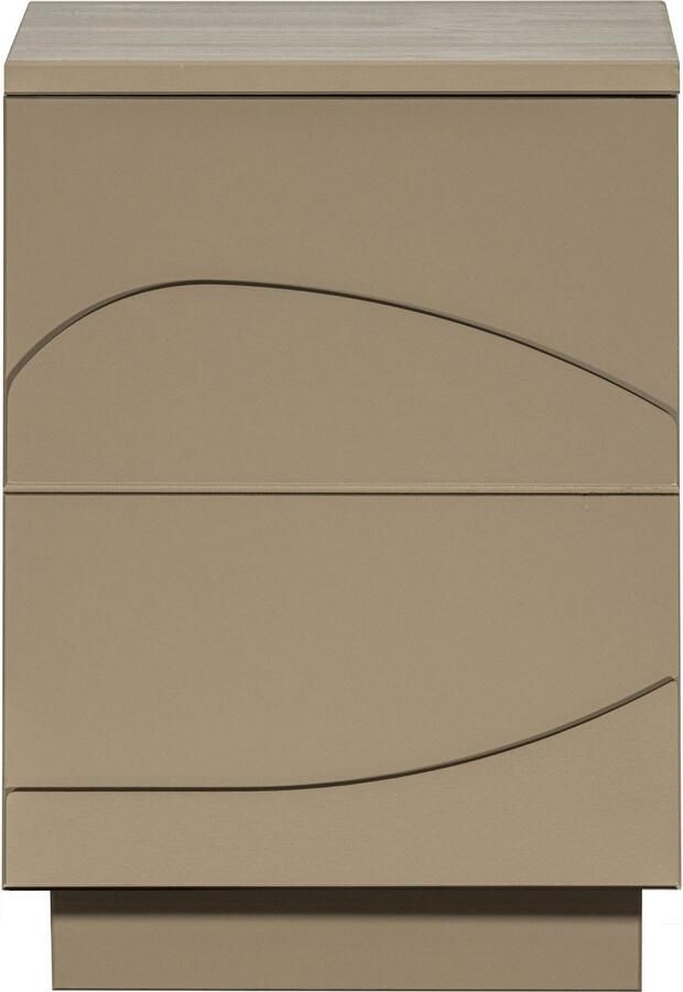 WOOOD Nachtkastje Teo 3d-effect belastbaar tot 15 kg push-to-open functie breedte 36 cm - Foto 5