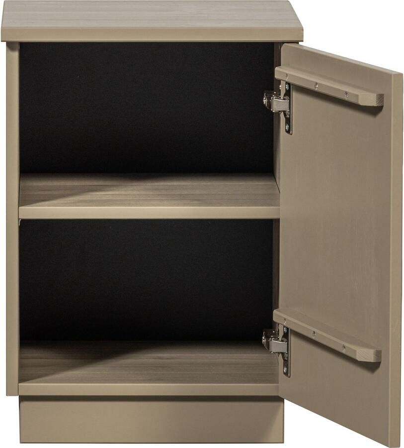 WOOOD Nachtkastje Teo 3d-effect belastbaar tot 15 kg push-to-open functie breedte 36 cm - Foto 3