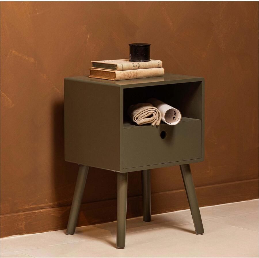 WOOOD Nachtkastje Vienna inclusief eenvoudige wandbevestiging h 53 cm x b 36 cm - Foto 6