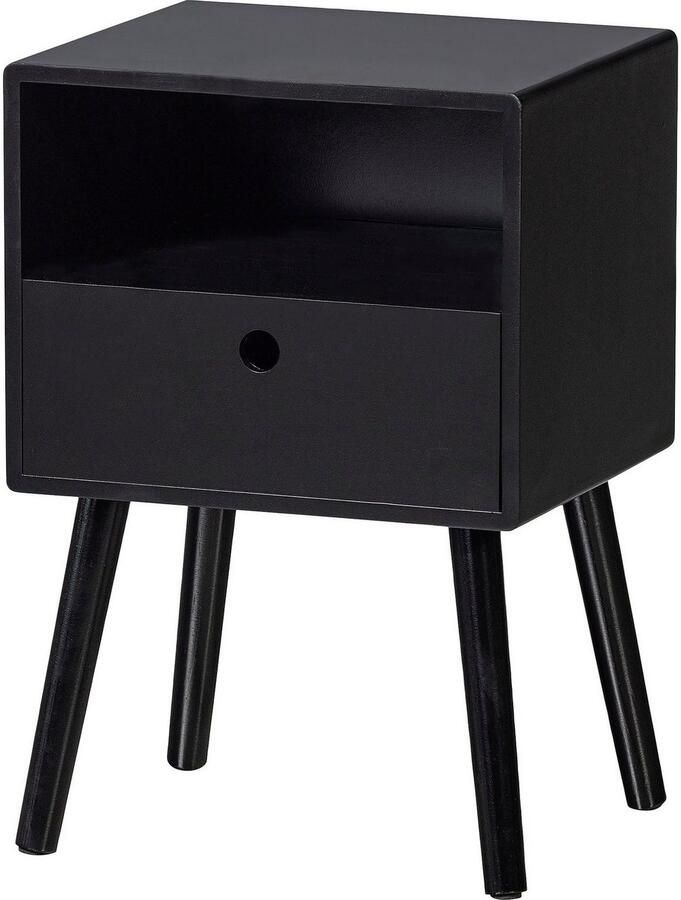 WOOOD Nachtkastje Vienna inclusief eenvoudige wandbevestiging h 53 cm x b 36 cm - Foto 4