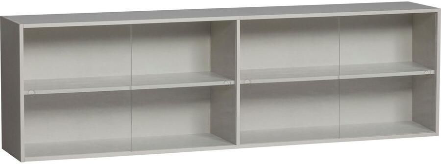 WOOOD Opzetkast Klink met doorzichtige schuifdeuren h 60 cm x b 200 cm - Foto 5