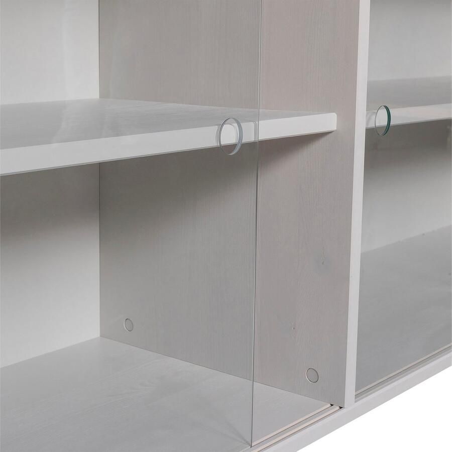 WOOOD Opzetkast Klink met doorzichtige schuifdeuren h 60 cm x b 200 cm - Foto 2