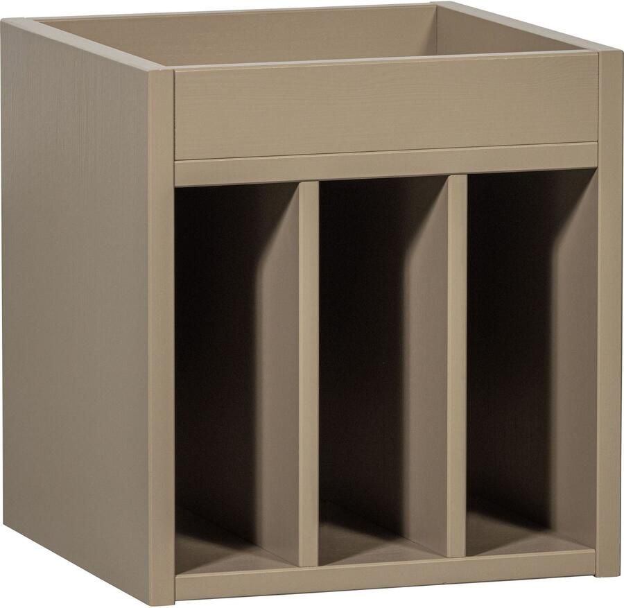 WOOOD | Turner platenkast grenen mud | Woonkamer meubels | Wandrek - Foto 2