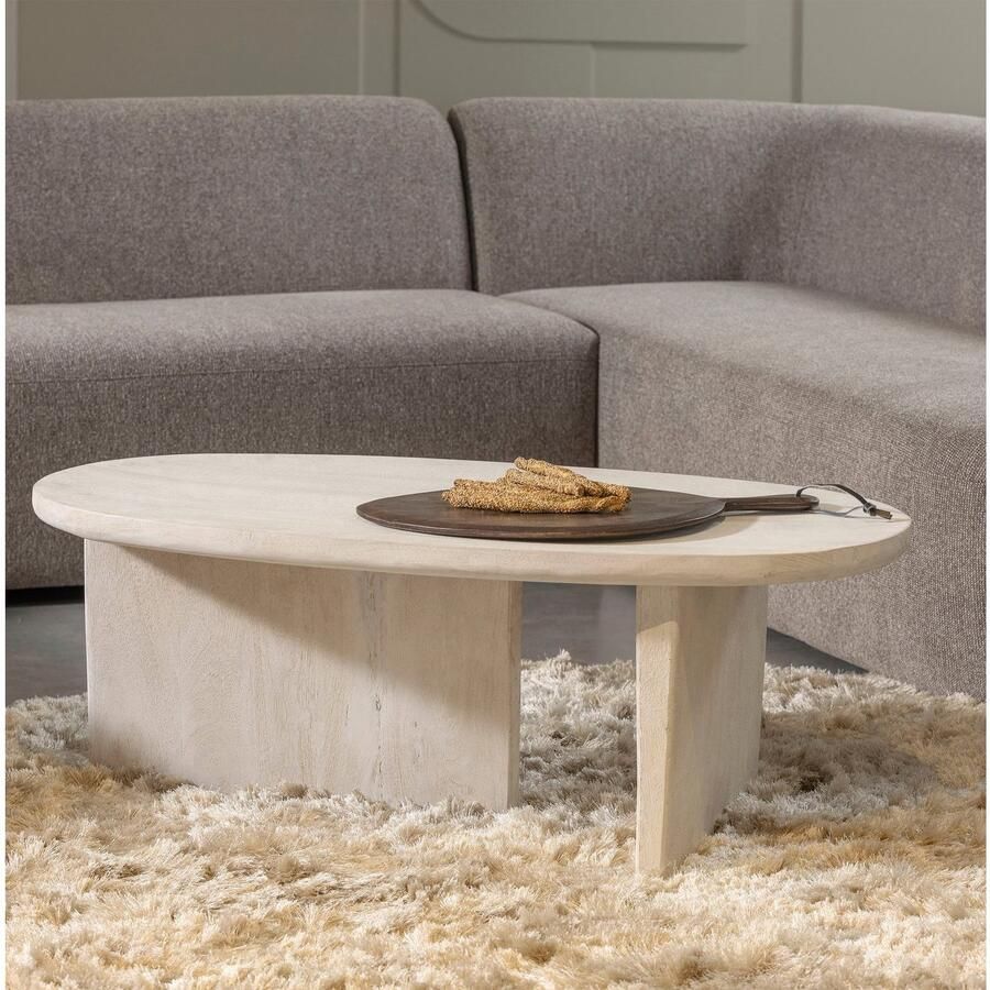 BePureHome | Seam salontafel mango hout naturel | Woonkamertafels | Salontafel - Foto 2