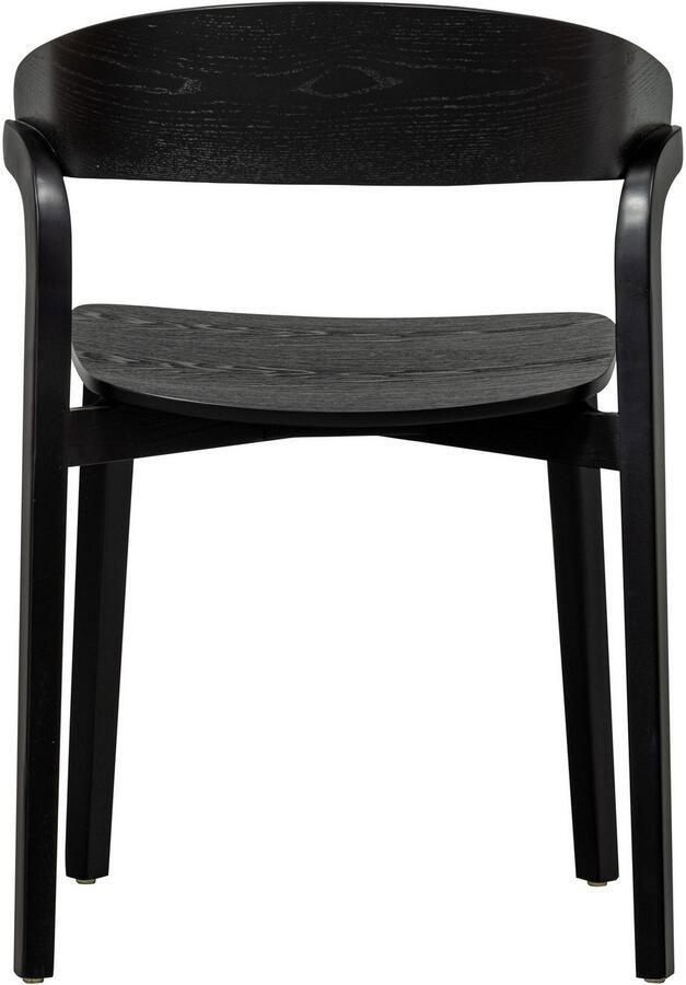 WOOOD Stoel Cras Eetkamerstoelen van essenhoutfineer (set 2 stuks) - Foto 3