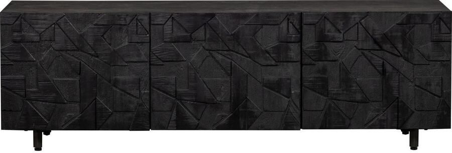 WOOOD Tv-meubel Counter TV-dressoir Inclusief geruisloos push-to-open systeem breedte 176 cm