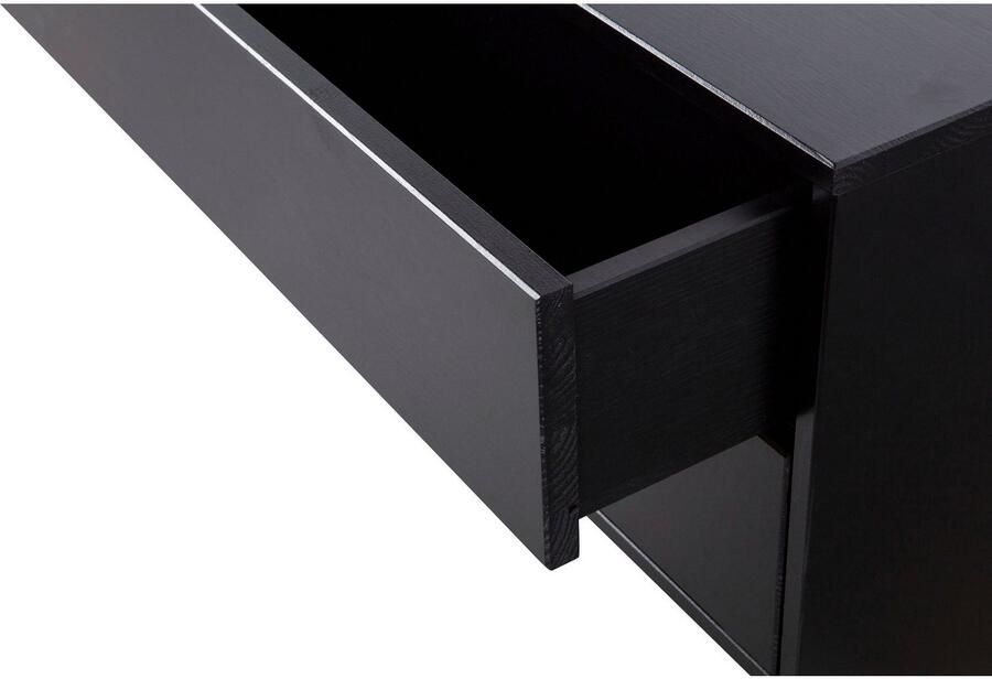 WOOOD Tv-meubel Finca TV-commode breedte 50 cm of 100 cm met 2 lades incl. moderne push-to-open functie