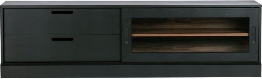 WOOOD Tv-meubel James TV-dressoir Commode glazen deur H 50 cm x B 180 cm x D 40 cm - Foto 3