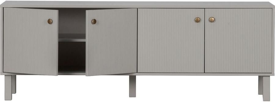 WOOOD | Madu Tv-meubel Grenen Wolkengrijs | Woonkamer meubels | Tv-dressoirTv-meubel - Foto 6