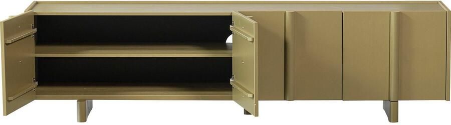 WOOOD Exclusive | Basu Tv Meubel Grenen Moss | Woonkamer meubels | Tv-dressoir | Tv-meubel - Foto 5