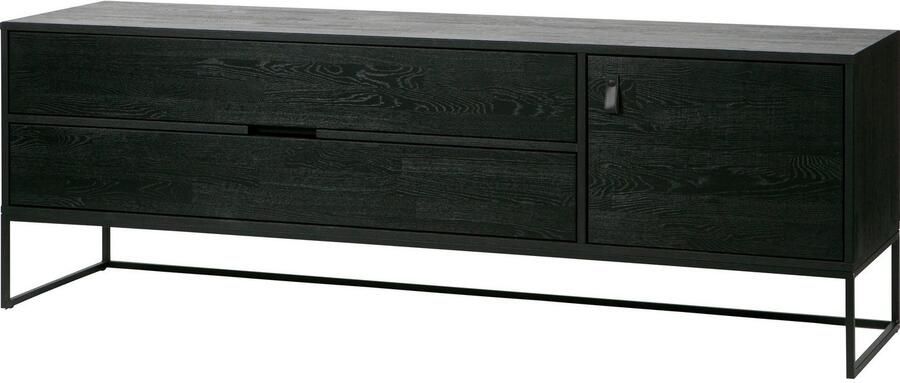 WOOOD Tv-meubel Silas TV-board Commode 2 lades en 1 deur veel opbergruimte breedte 120 of 180 cm - Foto 3