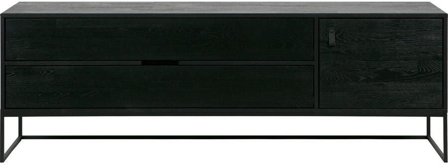 WOOOD Tv-meubel Silas TV-board Commode 2 lades en 1 deur veel opbergruimte breedte 120 of 180 cm - Foto 5