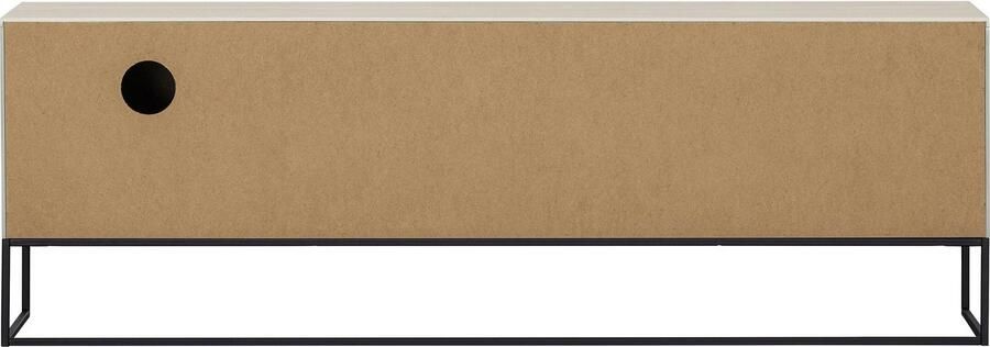 WOOOD Tv-meubel Silas TV-board Commode 2 lades en 1 deur veel opbergruimte breedte 120 of 180 cm - Foto 5