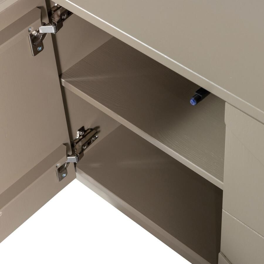 WOOOD Tv-meubel Teo TV-board met kabeldoorvoer push-to-open functie breedte 180 cm - Foto 2