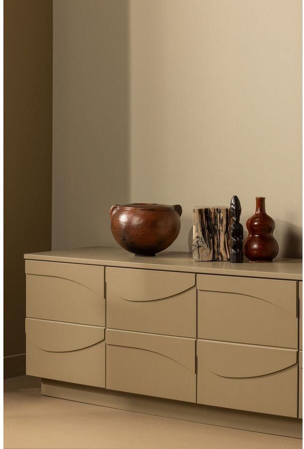 WOOOD Tv-meubel Teo TV-board met kabeldoorvoer push-to-open functie breedte 180 cm - Foto 3