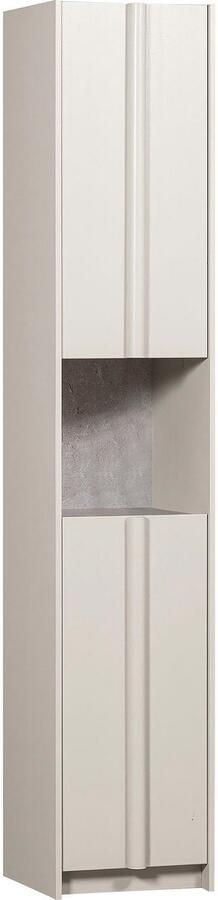 WOOOD Exclusive | Basu Smalle Kast 40cm Grenen Dust Incl Concrete Decor | Woonkamer meubels | Kast - Foto 4