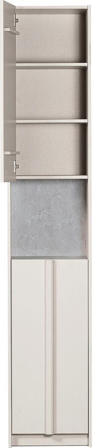 WOOOD Exclusive | Basu Smalle Kast 40cm Grenen Dust Incl Concrete Decor | Woonkamer meubels | Kast - Foto 5