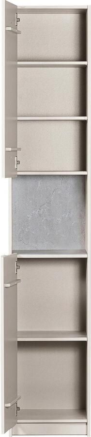 WOOOD Exclusive | Basu Smalle Kast 40cm Grenen Dust Incl Concrete Decor | Woonkamer meubels | Kast - Foto 6