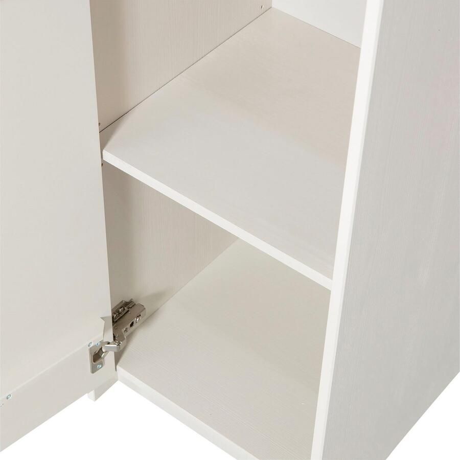 WOOOD Exclusive | Basu Smalle Kast 40cm Grenen Dust Incl Concrete Decor | Woonkamer meubels | Kast