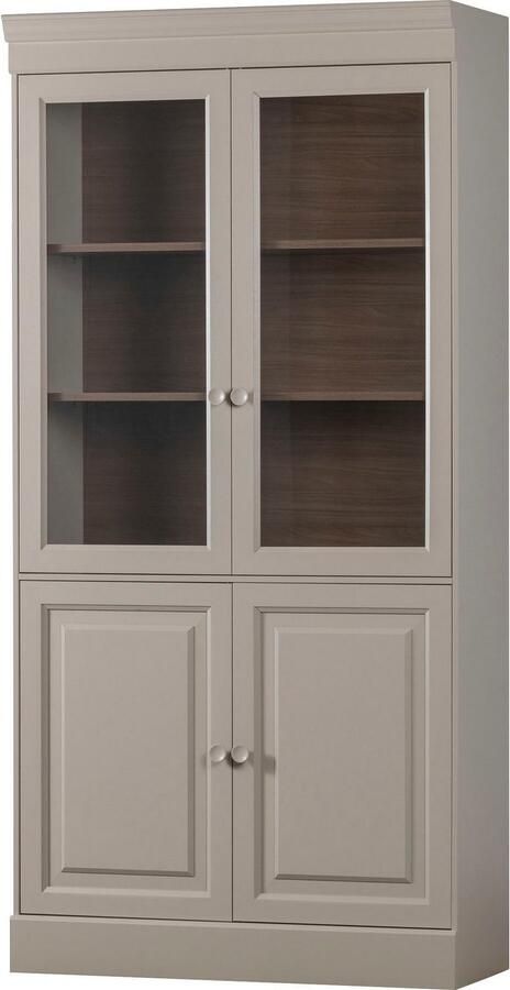 Vtwonen Chow 2 deurs vitrinekast – Grenen – Dakargrau 215x105x40 - Foto 4