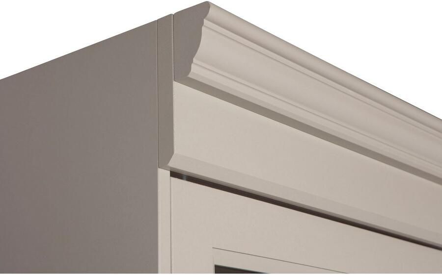 Vtwonen Chow 2 deurs vitrinekast – Grenen – Dakargrau 215x105x40 - Foto 3