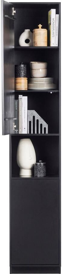 WOOOD Exclusive | Finca Opbergkast 40cm Zwart | Woonkamer meubels | BergkastKast - Foto 3