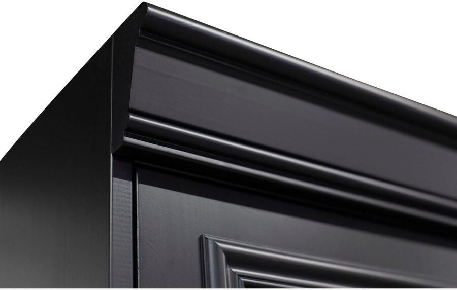 BePureHome | Organize Vitrinekast 44cm Grenen Matzwart | Woonkamer meubels | Vitrinekast - Foto 6