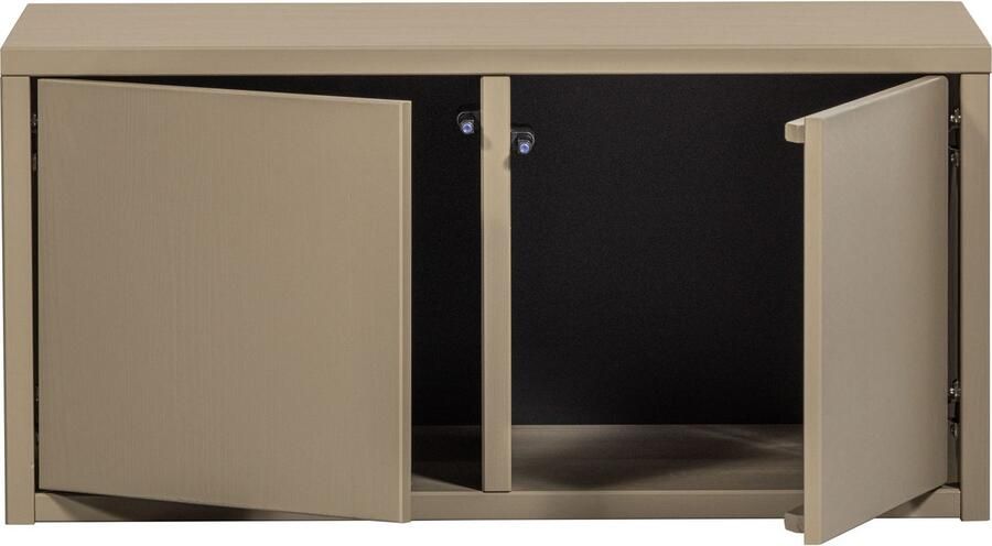 WOOOD Zitbank TURNER met push-to-open functie belastbaar tot 100 kg h 39 cm x b 80 cm