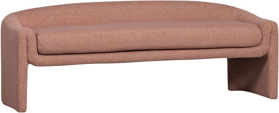 BePureHome Eetkamerbank Zone Geweven 160cm Rose Dust