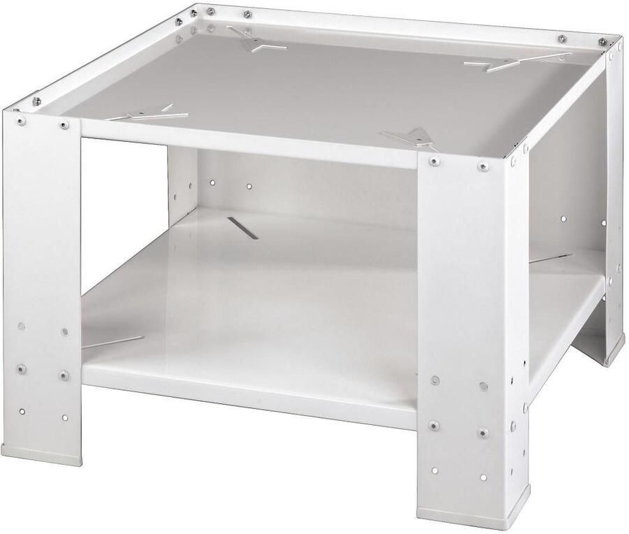 Xavax Onderbouwsokkel Sokkel 60 x 60 x 40cm Wasmachine Wasdroger Sokkel voor huishoudelijke apparaten verstelbaar