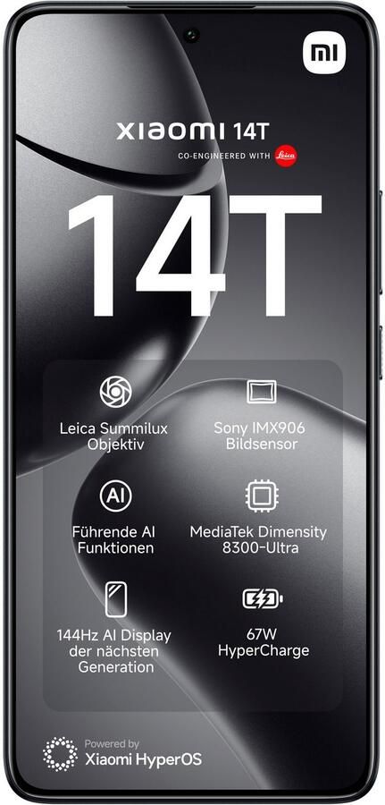 Xiaomi 14T Pro 512GB Titan Black