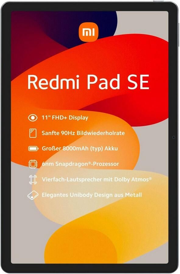 Xiaomi Redmi Pad SE 4 + 128GB Grafietgrijs | Android tablets | Telefonie&Tablet Tablets | 6941812740408