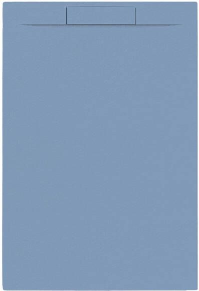 Allibert Douchebak Luna 120 X 80 Cm Polybeton Blauw