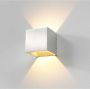 Artdelight Cube Wandlamp LED alu 2700k 696lm IP54 dimbaar Modern - 2 jaar garantie - Thumbnail 2