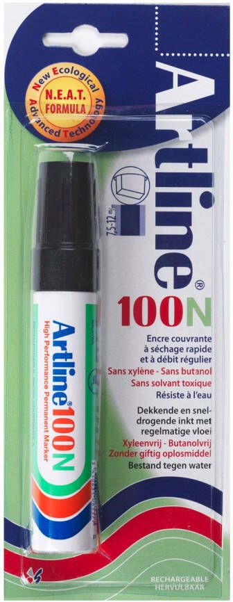 Artline Permanente Marker 100n Zwart 12mm