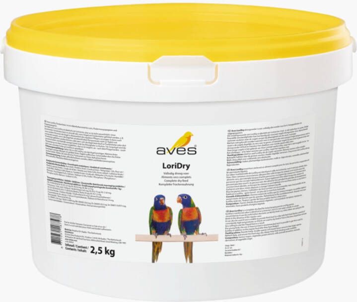 Aves en Avian Aves Loridry 2.5 Kilo – Droogvoer Voor Lori s