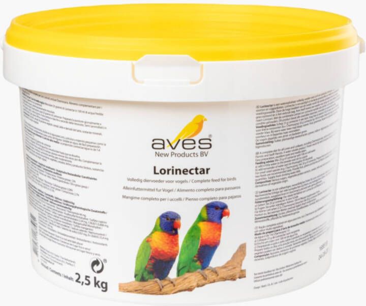 Aves en Avian Aves Lorinectar 2.5 Kilo – Volledig Voeder Voor Lori s