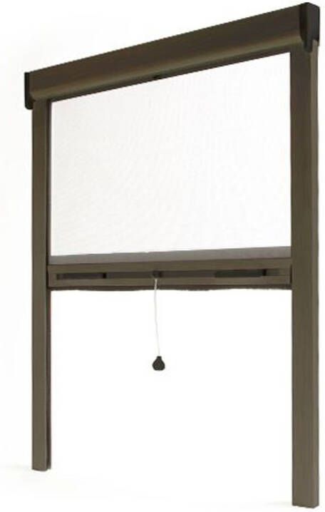 AVOSDIM Rolhor Op Maat Te Snijden Alu Metaalbrons B 125 X H 220 Cm