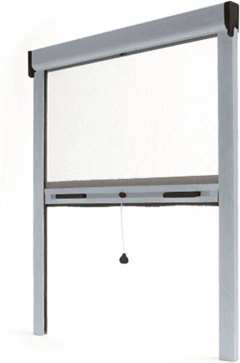 AVOSDIM Rolhor Op Maat Te Snijden Alu Metallisch Zilver B 100 X H 160 Cm