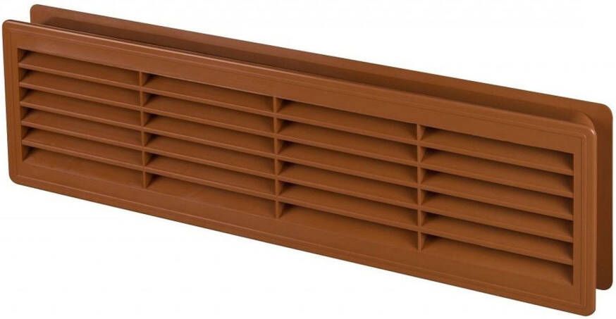 Awenta Binnendeur In Kersenhout 120x440 Mm Met Kunststof Ventilatierooster Ventilatiekraag