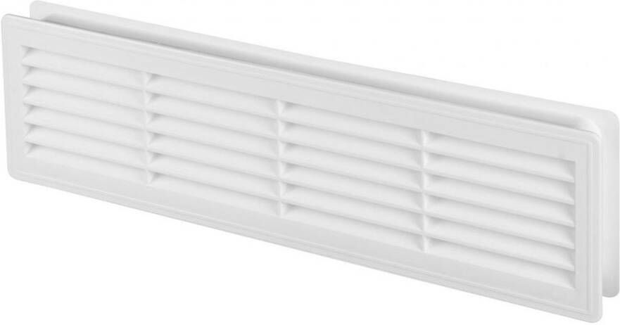 Awenta Witte Binnendeur 120x440 Mm Met Kunststof Ventilatierooster Ventilatiekraag