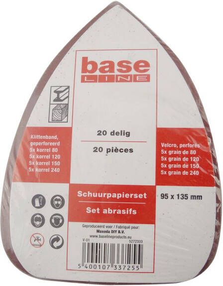 Baseline Schuurpapierpack Mouse 20stuks