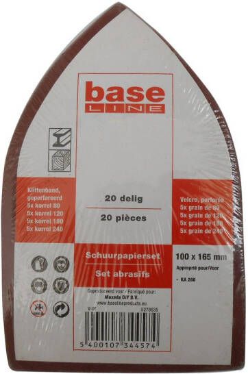 Baseline Schuurpapierpack Mouse 20stuks