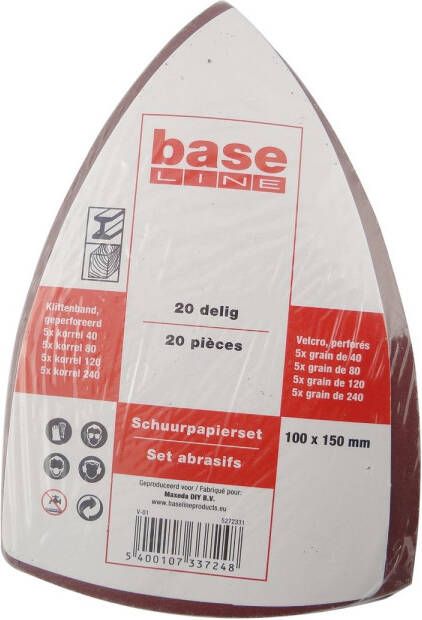 Baseline Schuurpapierpack Palm 20stuks