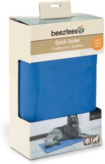 Beeztees Koelmat Quick Cooler Izi Blauw 95 X 75 Cm