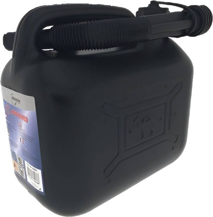 Benson Jerrycan Kunststof 5 Liter Zwart