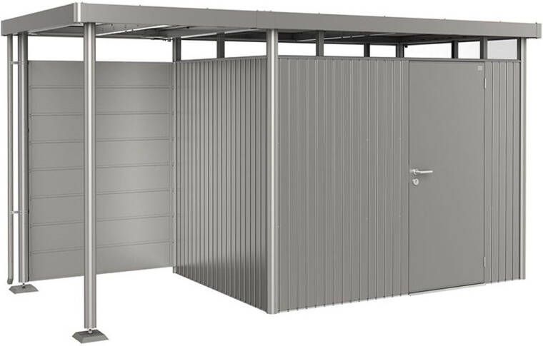 Biohort Achterwand Voor Zijdak S H2-h5 Kwartsgrijs Metallic