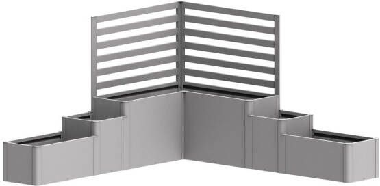 Biohort Modulaire Plantenbakken Davinci1 Zilver Metallic