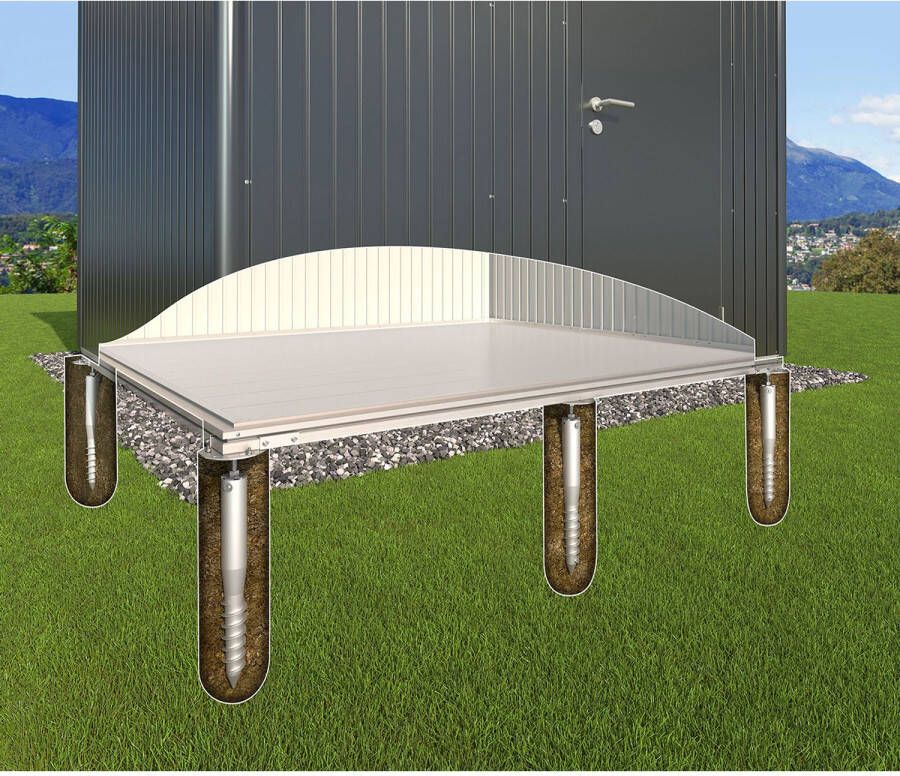 Biohort Smartbase Plus Voor Berging Highline H6 292x65x292cm