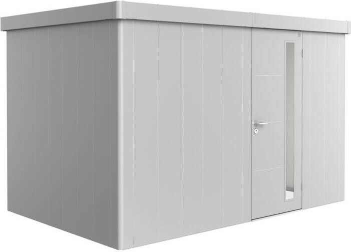 Biohort Tuinhuis Neo Gr. 2d St. Deur Zilver Metallic 348x236x222cm